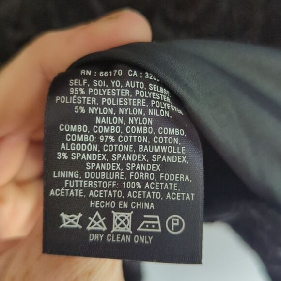 LEIFSDOTTIR Anthropologie Lingonberry Black Lacey Fit and Flare Mini Dress 0 - Picture 9 of 10